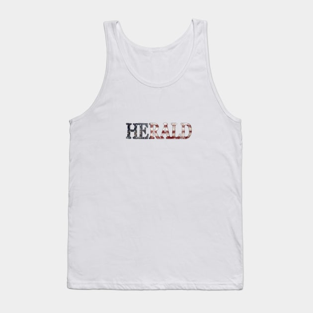 Herald, CA Tank Top by MonarchGraphics